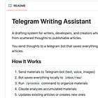 How I Built a Telegram Assistant That Turns Brain Dumps into Structured Markdown