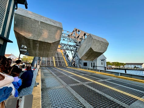 ice cream, drawbridge, architecture