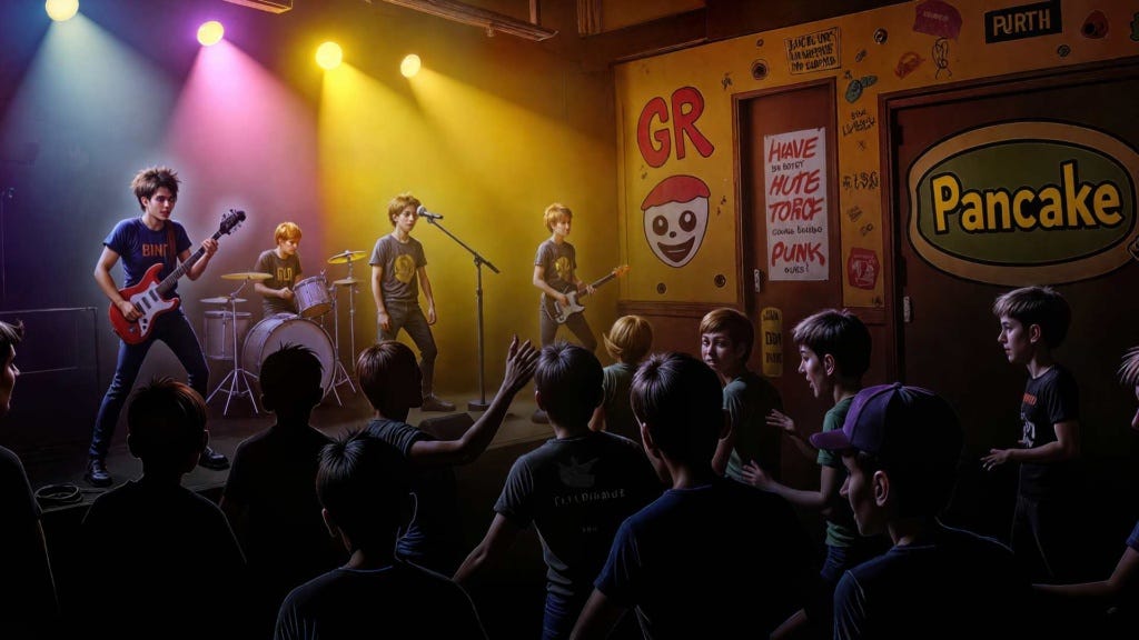 Pancake, the breeding ground for indie rock in Everly Heights