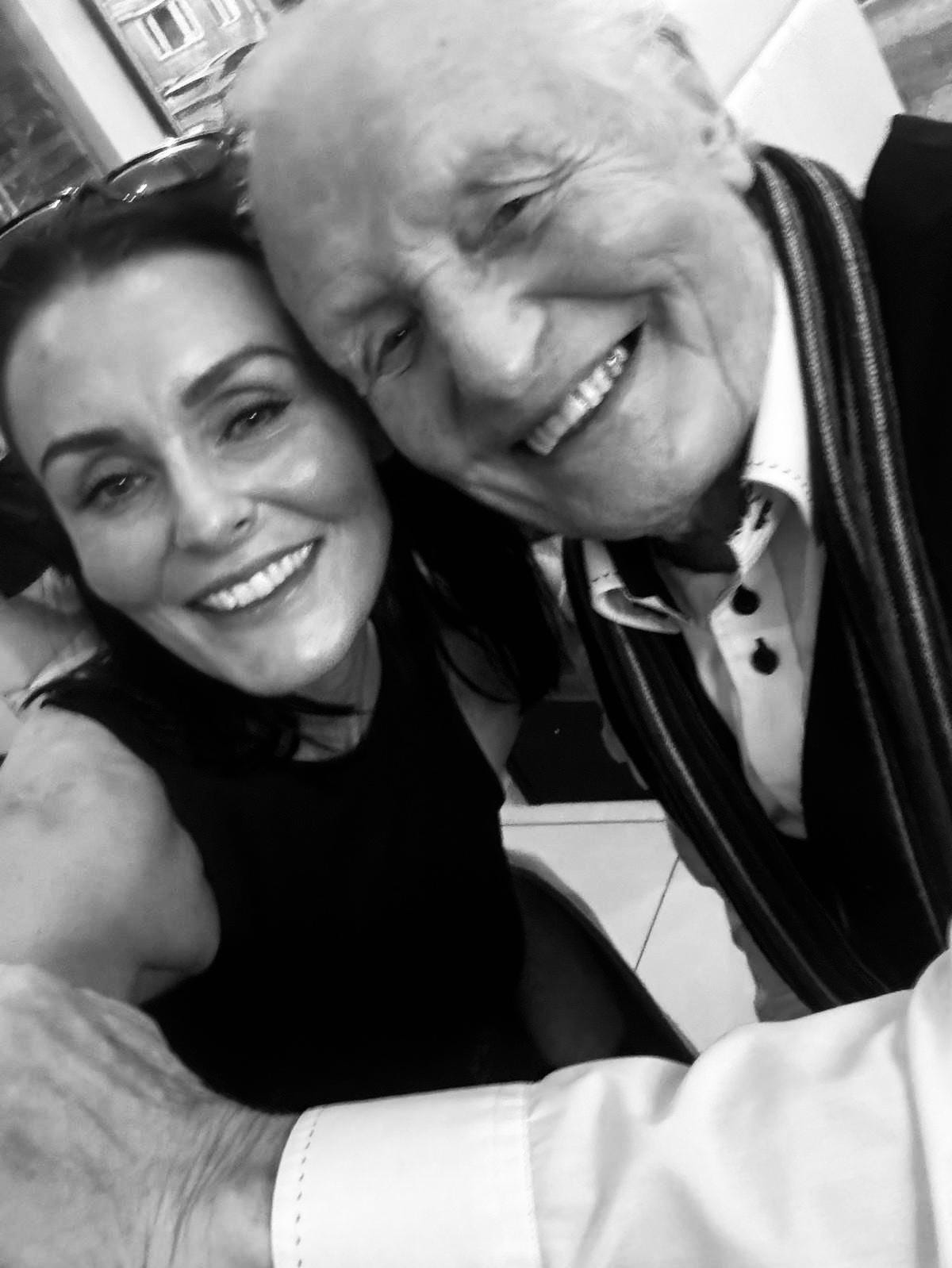 Belinda Neild with her dad