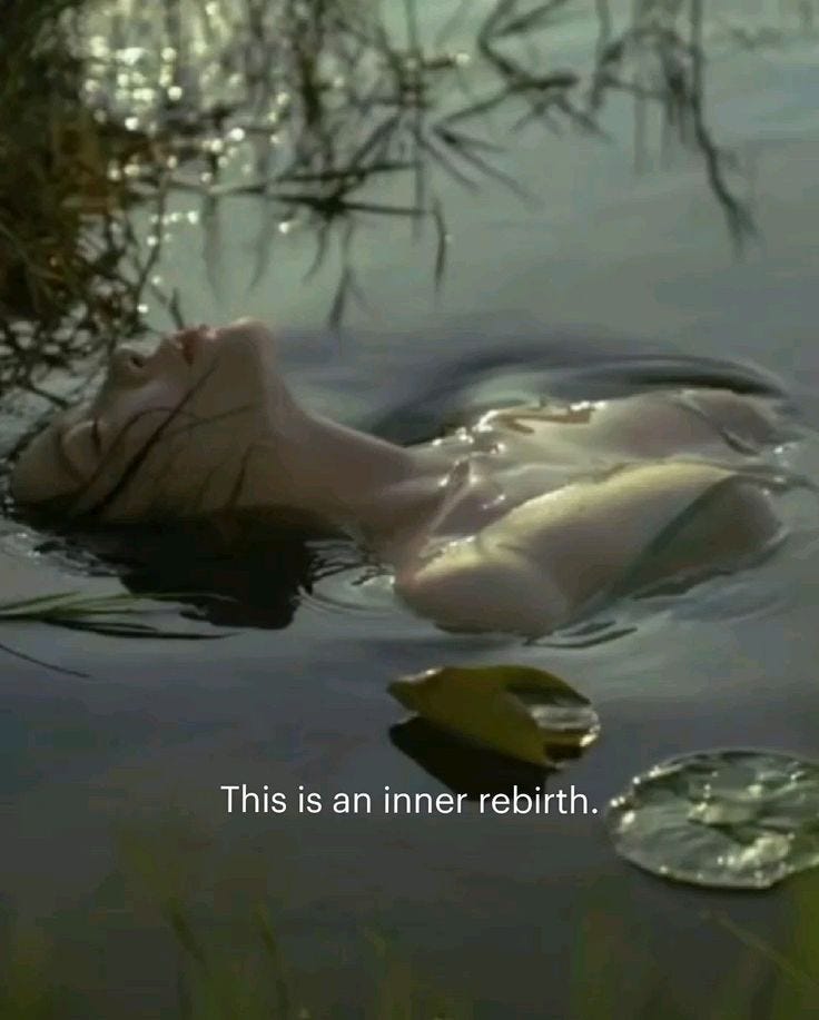 This is an inner rebirth