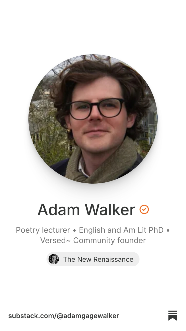 Adam Walker | Substack