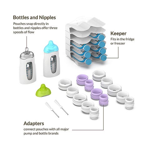 Kiinde Twist Universal Direct-Pump Feeding System