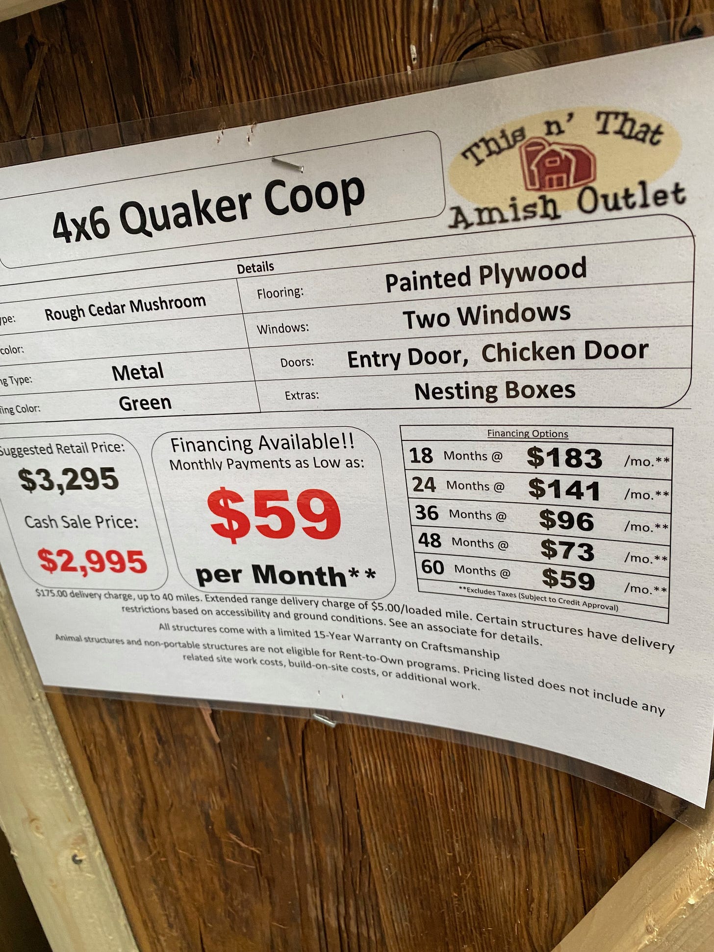 Coop price