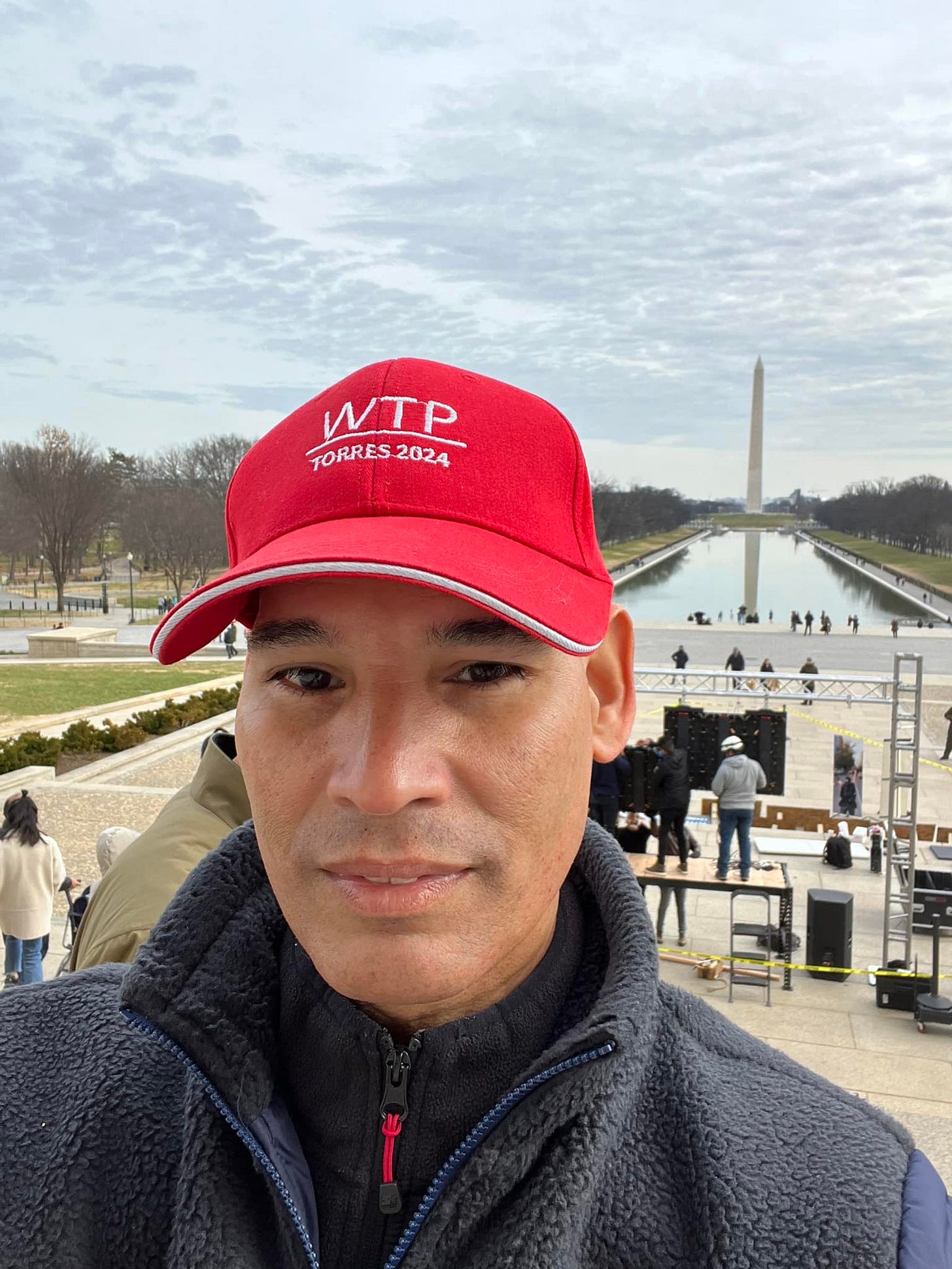 May be an image of 1 person and monument