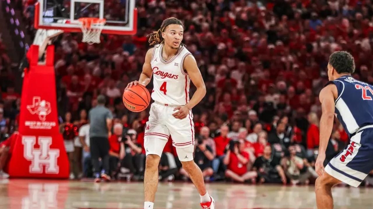 kingston flemings houston cougars nba draft