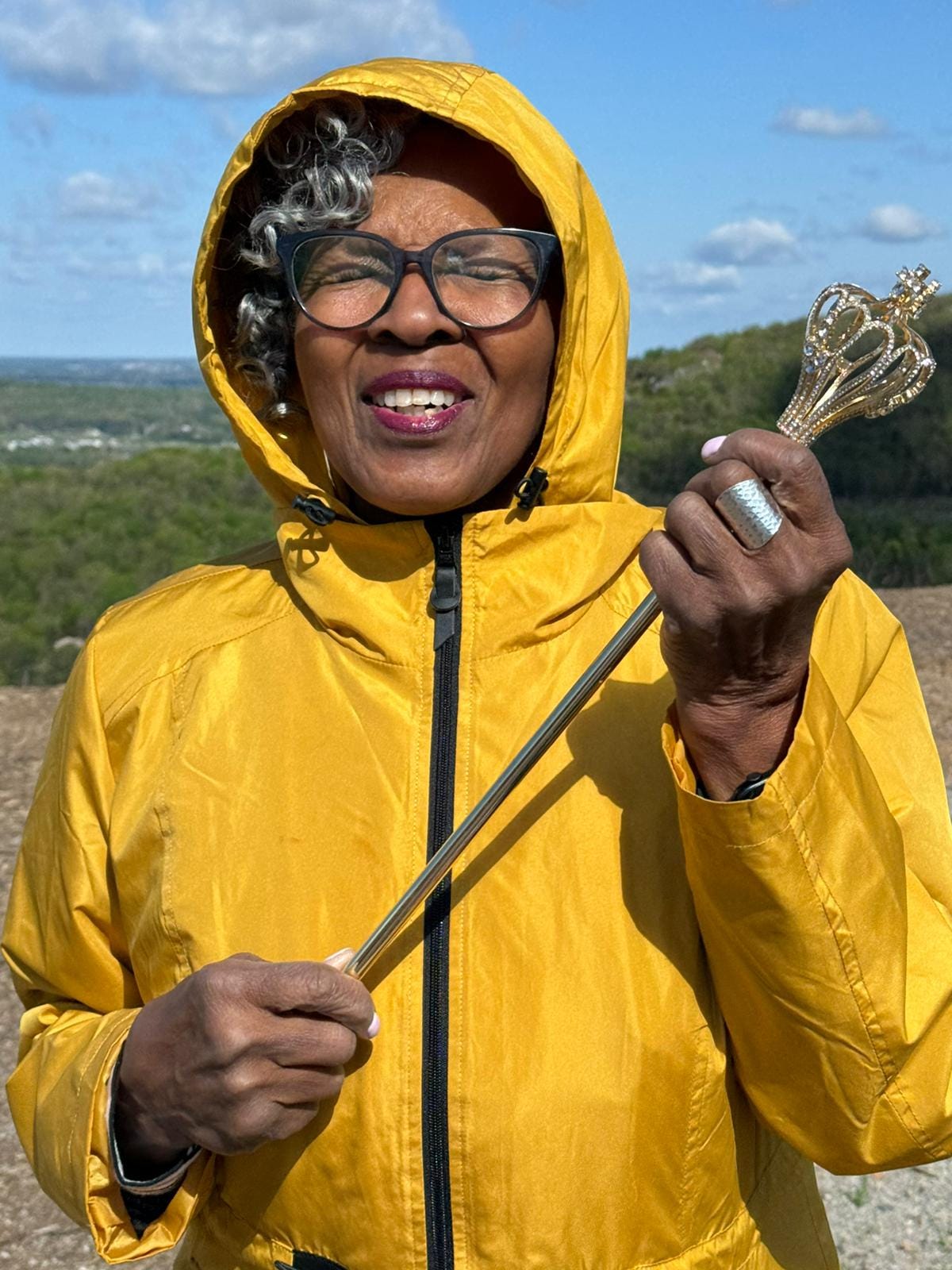 woman with scepter