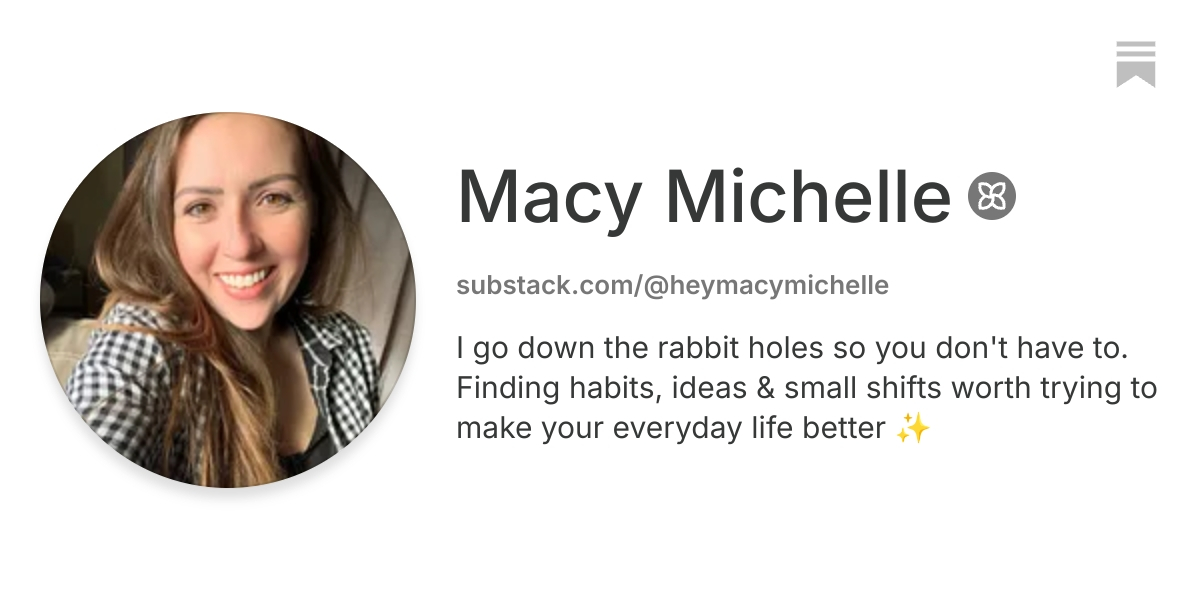 Macy Michelle | Substack