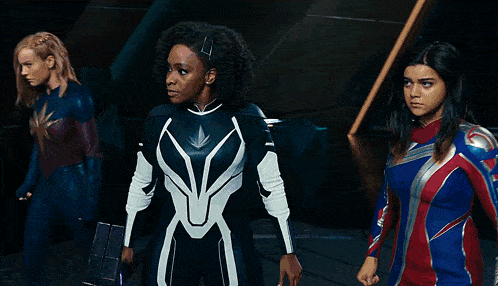 The Marvels Fight GIF - The marvels Fight Iman vellani - Discover & Share  GIFs