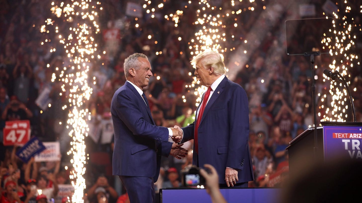 Robert Kennedy Junior endorses Trump after suspending election campaign