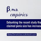 Debunking the recent study that claimed penis size has increased (Part 2 – Systematic review)