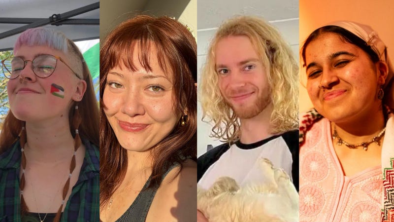Four Palestine Action campaigners