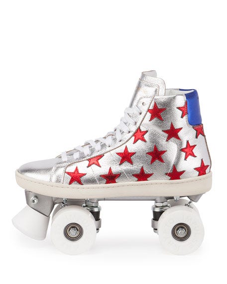 Image result for saint laurent roller skate