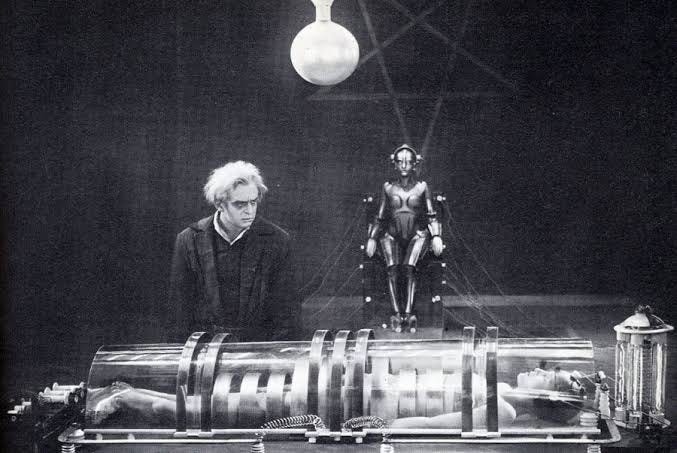 Rotwang and the Maschinenmensch, AI generated
