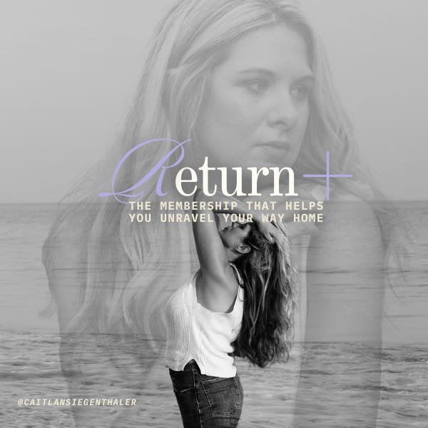 Return+ by Caitlan Siegenthaler