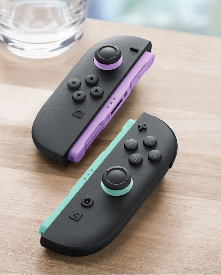 Joy-Con 2 Light Purple and Light Green