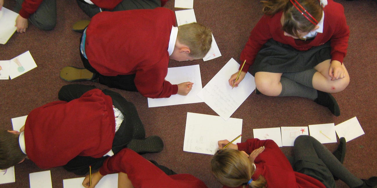 Help Young Learners to Beat the Blank Page