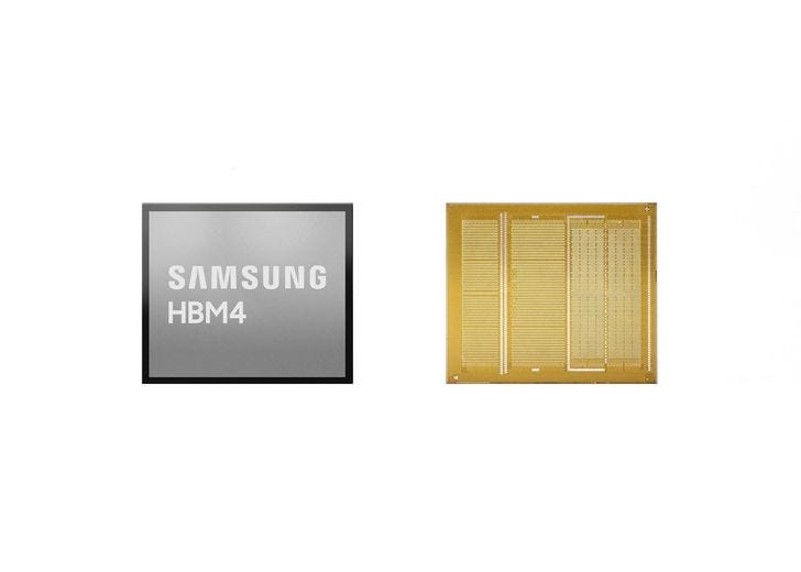 Samsung Electronics' HBM4 / Courtesy of Samsung Electronics Samsung Electronics' HBM4 / Courtesy of Samsung Electronics