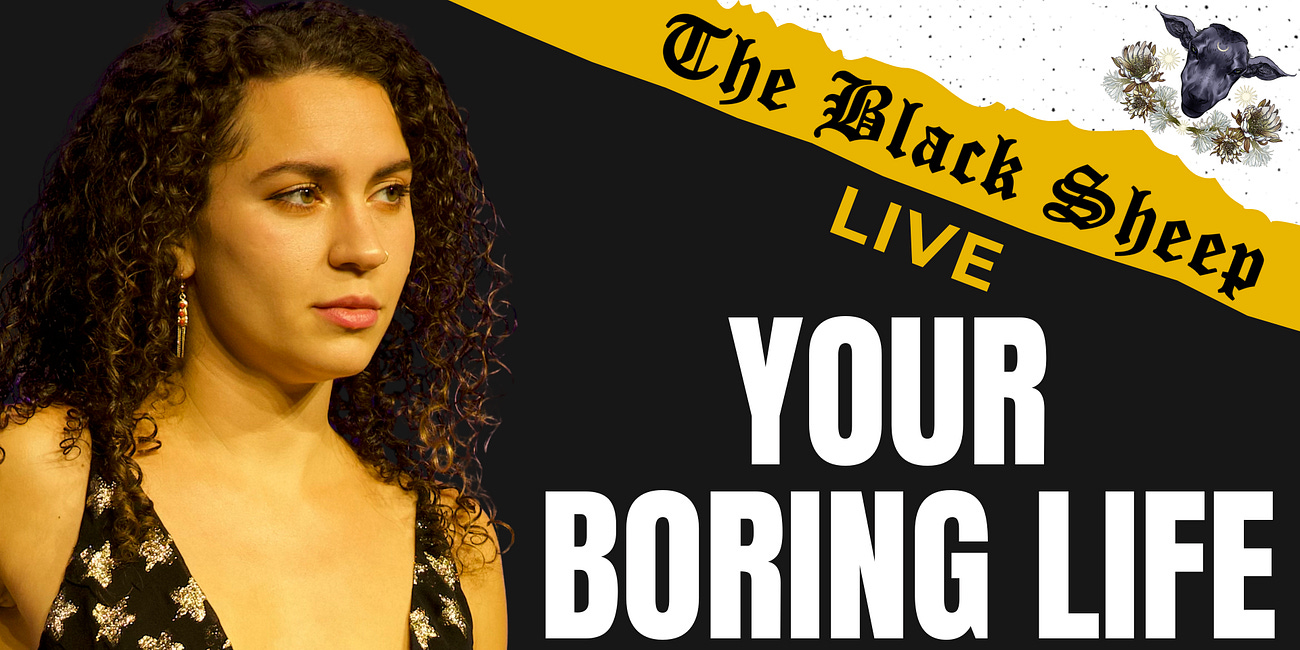 "Follow Your Bliss" Was Actually A Warning | The Black Sheep LIVE