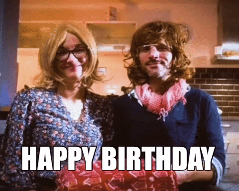 Happy Birthday Smiling GIF
