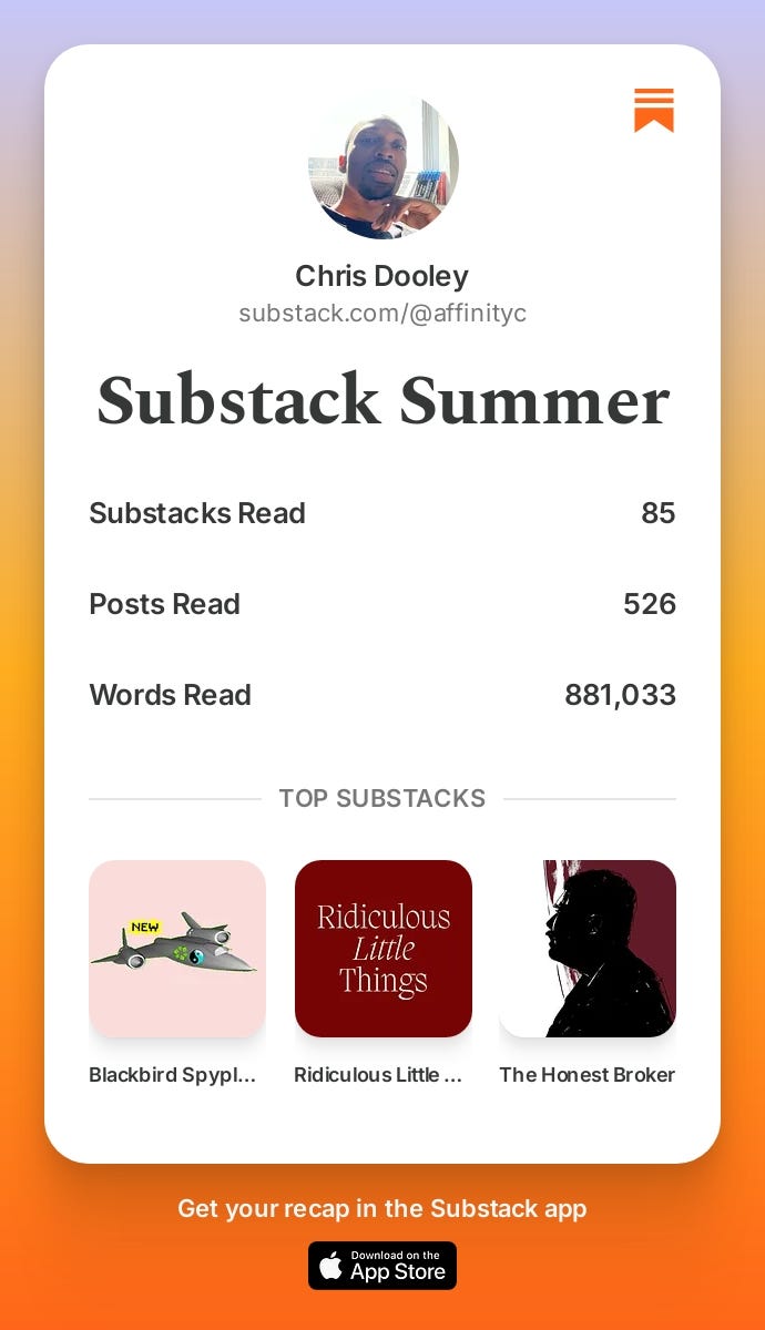 Substack Summer