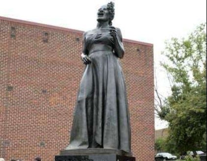 May be an image of monument
