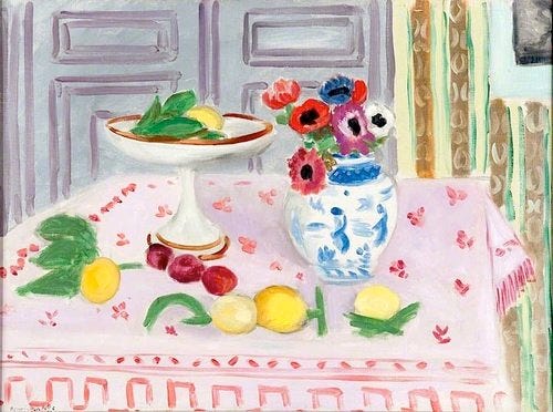 The Pink Tablecloth, 1925 - Henri Matisse