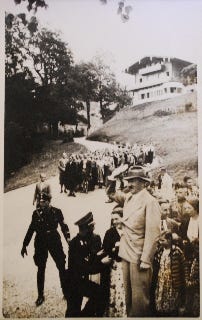Hitler at Berchtesgaden