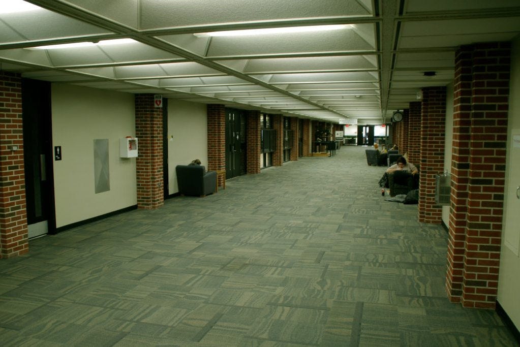third floor of uiowa library