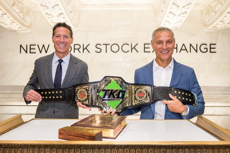 Mark Shapiro and Ari Emanuel Mark Shapiro and Ari Emanuel