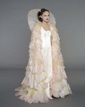Queen Amidala elaborate outfits
