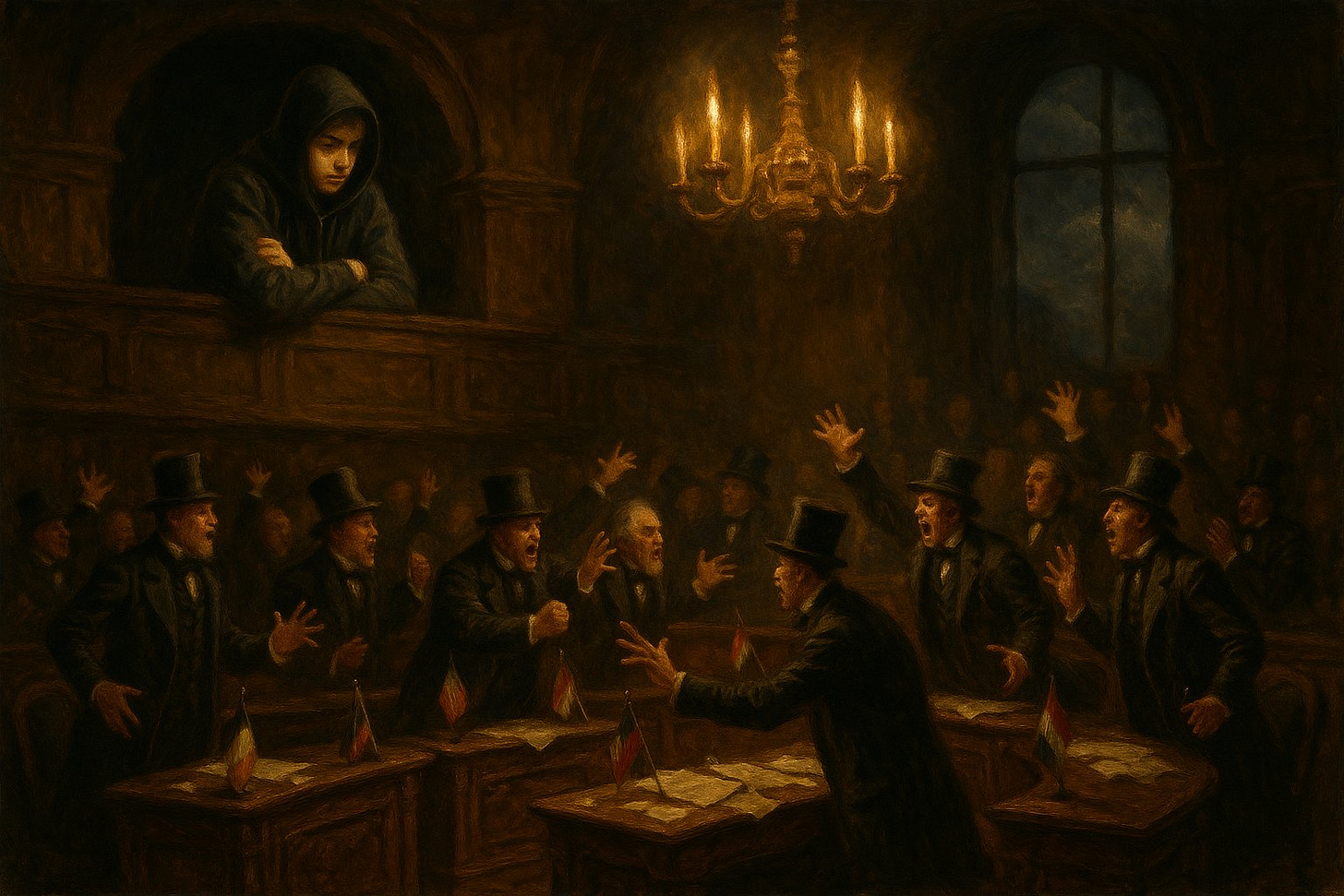 The view from the gallery is always clearer. The view from the gallery is always clearer.