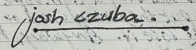 Josh Czuba.