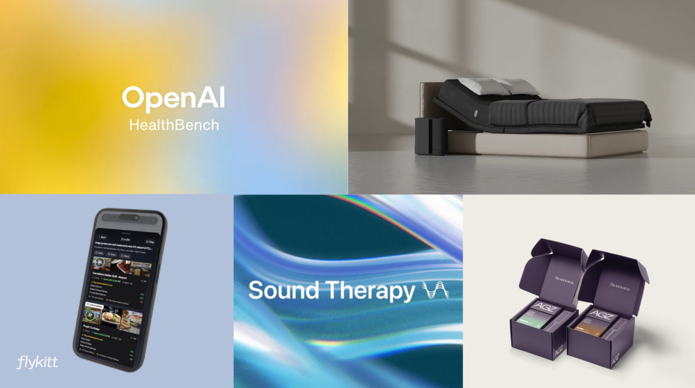 OpenAI HealthBench | Pod 5 Sleep Eight | Flykitt AI Nutrition App | Apple Music Sound Therapy | AG1’s AGZ Supplement OpenAI HealthBench | Pod 5 Sleep Eight | Flykitt AI Nutrition App | Apple Music Sound Therapy | AG1’s AGZ Supplement