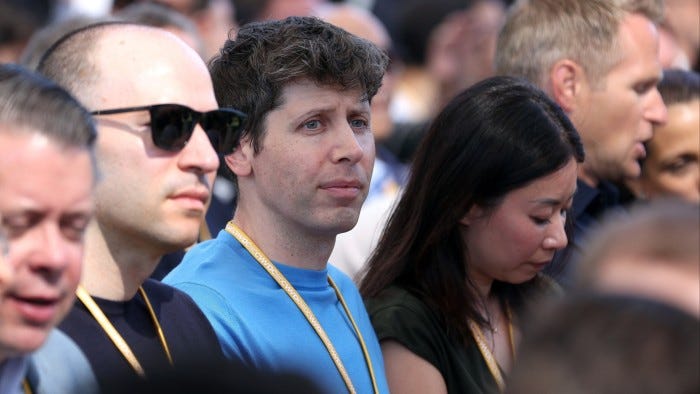 OpenAI chief executive Sam Altman 