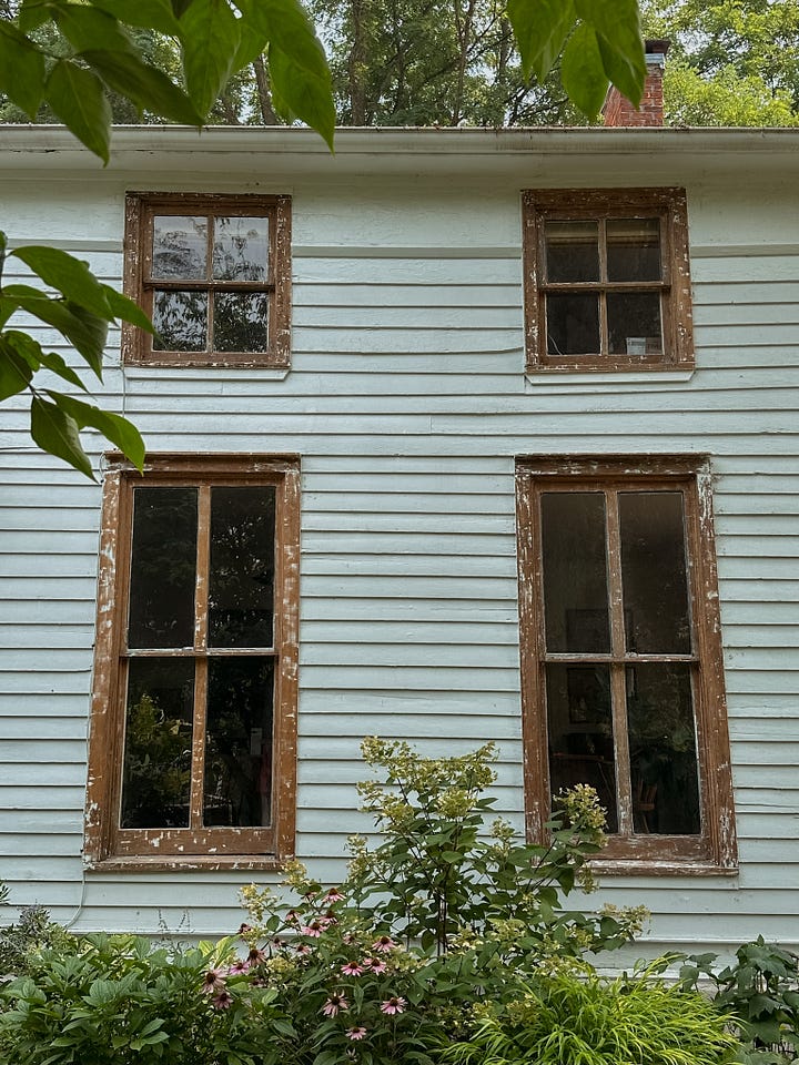 Old farmhouse hudson valley repainting windows