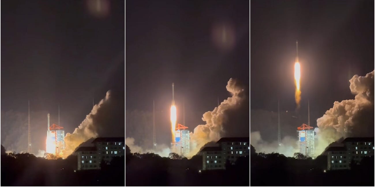 Shijian Spacecraft Lost Due to Rare Long March Launch Failure [Long March 3B/E]