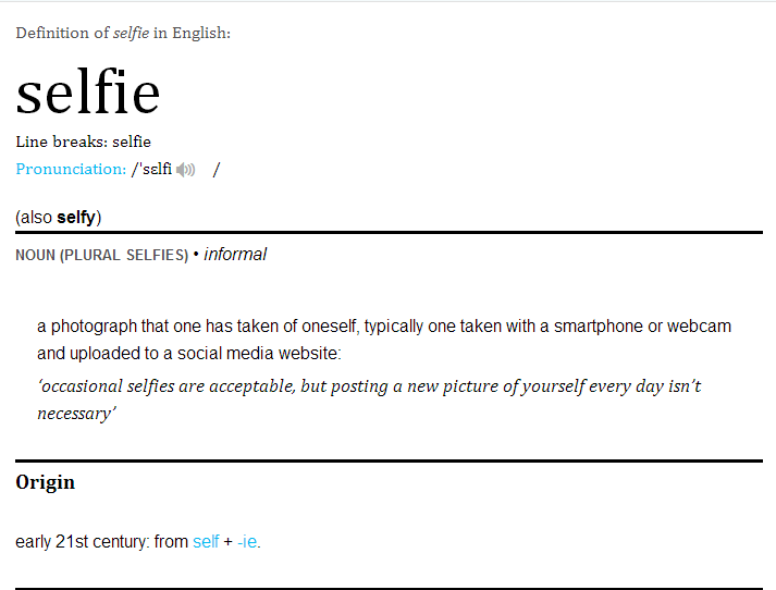 selfie – I write …… sometimes