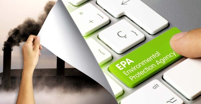 air pollution and letters "EPA" air pollution and letters "EPA"