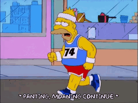 Homer Simpson Running GIFs | Tenor