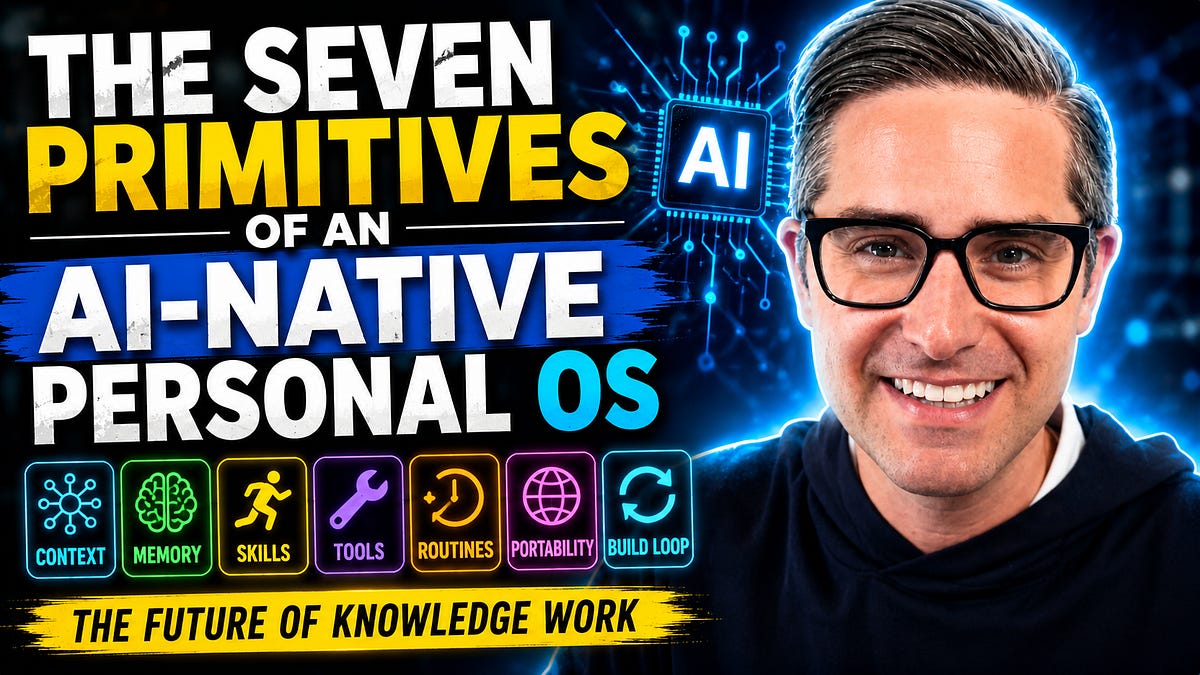 The Seven Primitives of an AI-Native PersonalOS