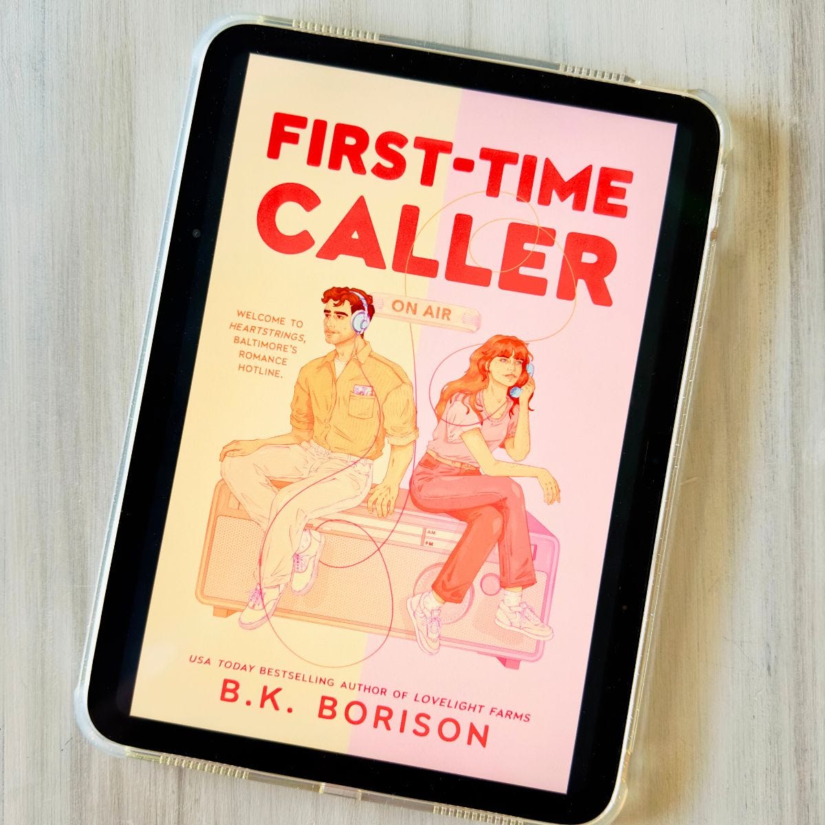 First-Time Caller Book Review First-Time Caller Book Review