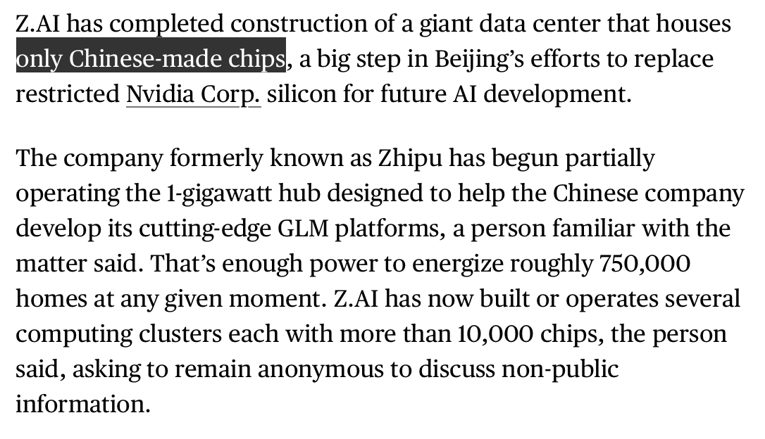 China nimmt erstes Gigawatt-KI-Rechenzentrum ohne einen einzigen NVIDIA-Chip in Betrieb