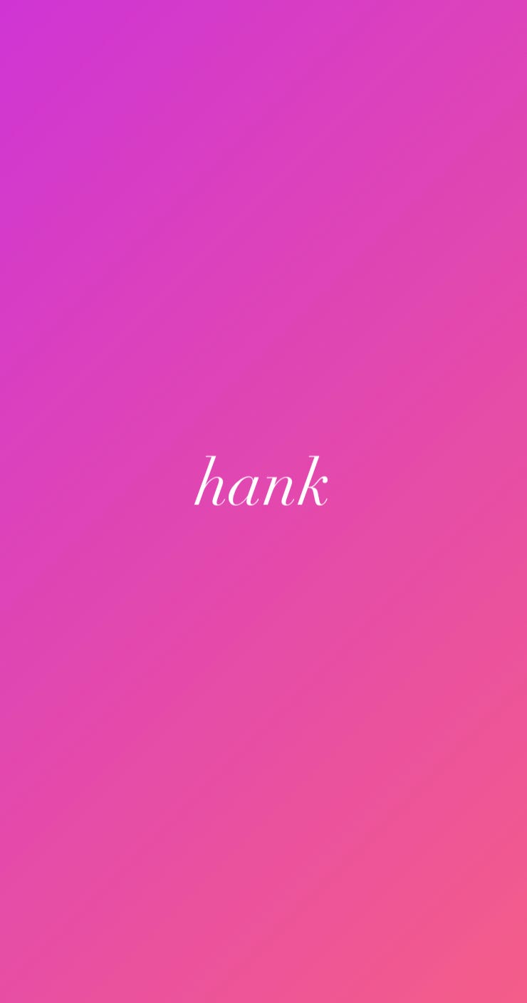 Substack profile picture for @hanky