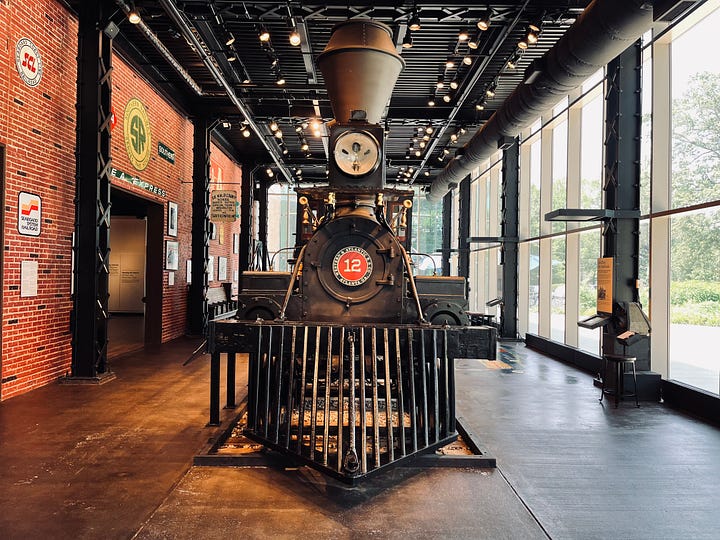 trains, exhibits, gallery