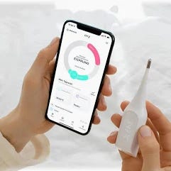Hormonfreie Verhütung – selbstbestimmt & fundiert | Zyklus-App + Basalthermometer | NFP | Ovy Lifetime