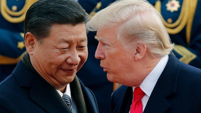 Donald Trump and Xi Jinping meet for key trade talks