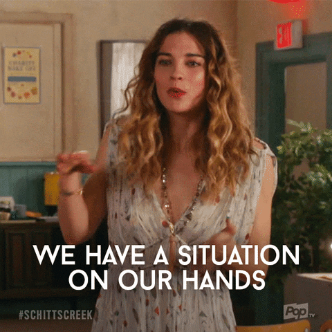 A woman says we have a situation on our hands that needs to be solved now.