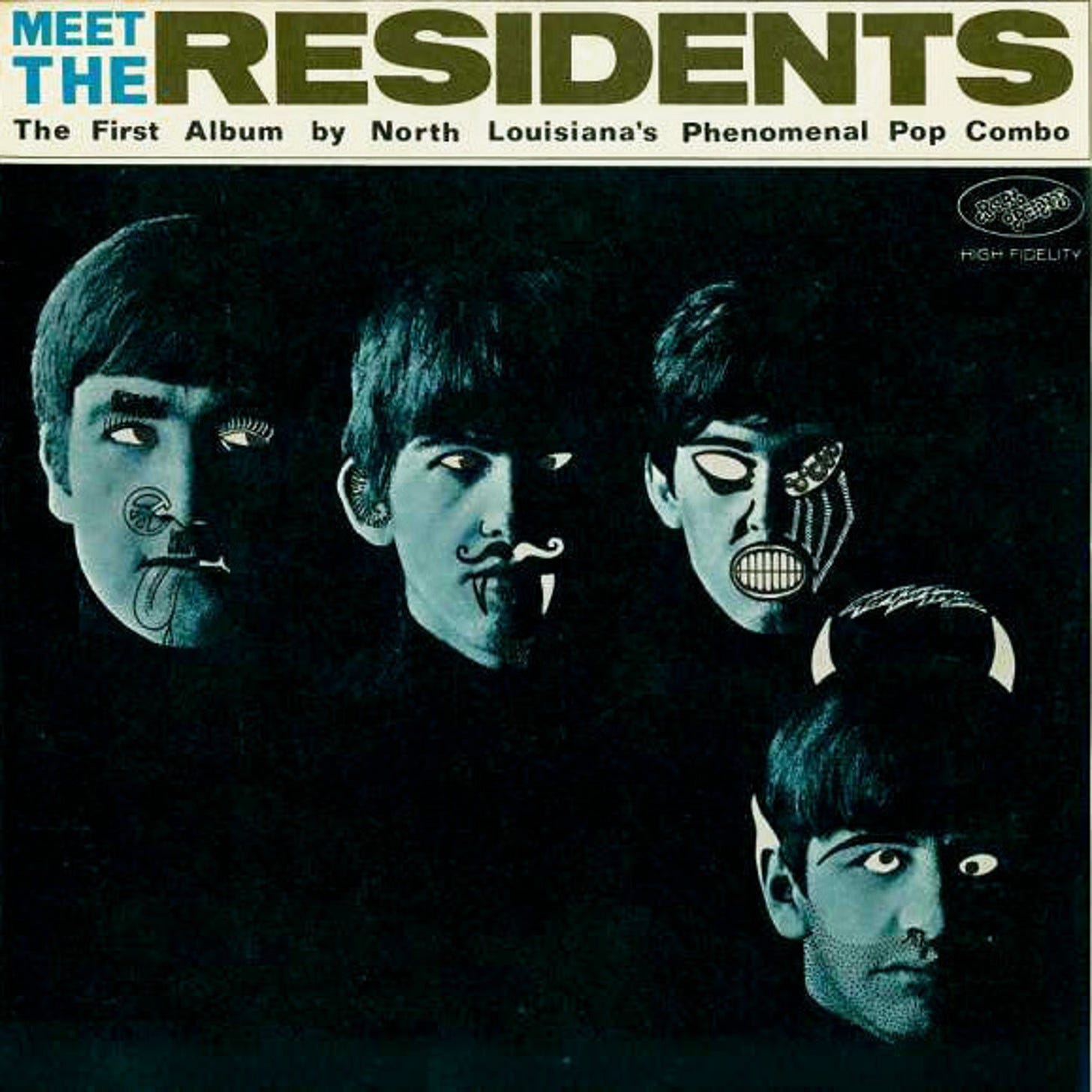 Residents - Meet The Residents LP - Wax Trax Records