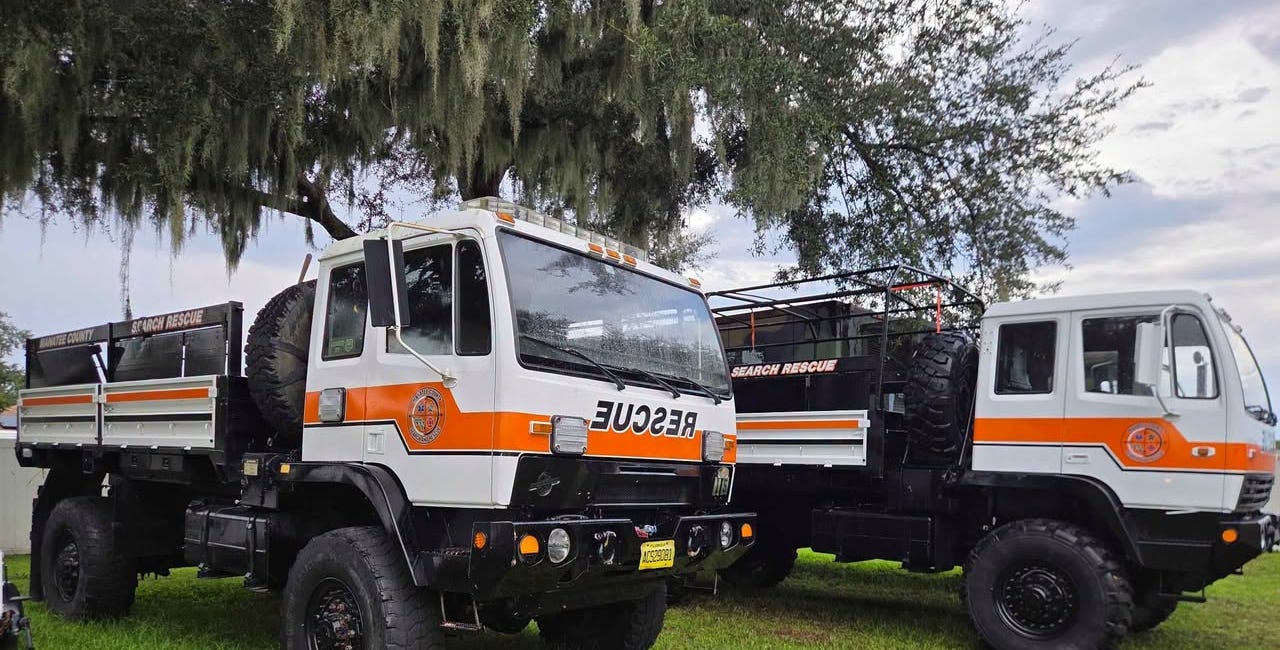 Manatee County Search & Rescue Adds Second High-Water Rescue Vehicle